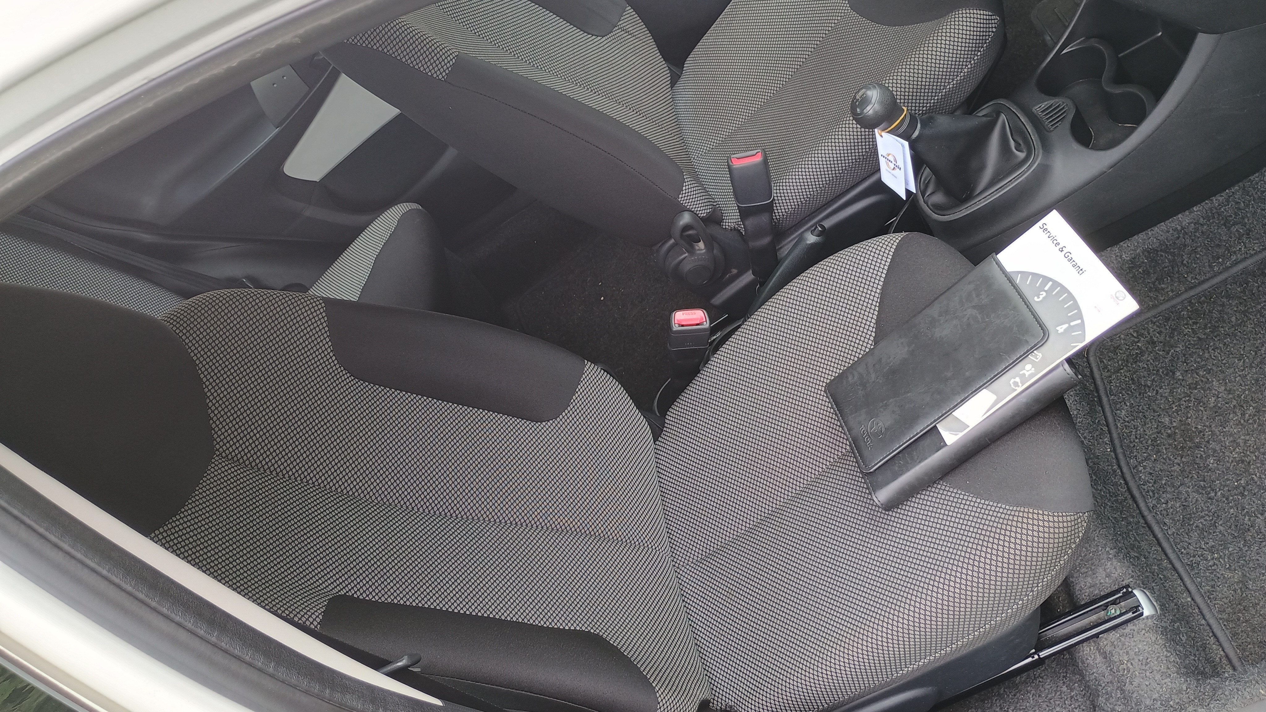 Hvid Toyota Aygo fra 2013