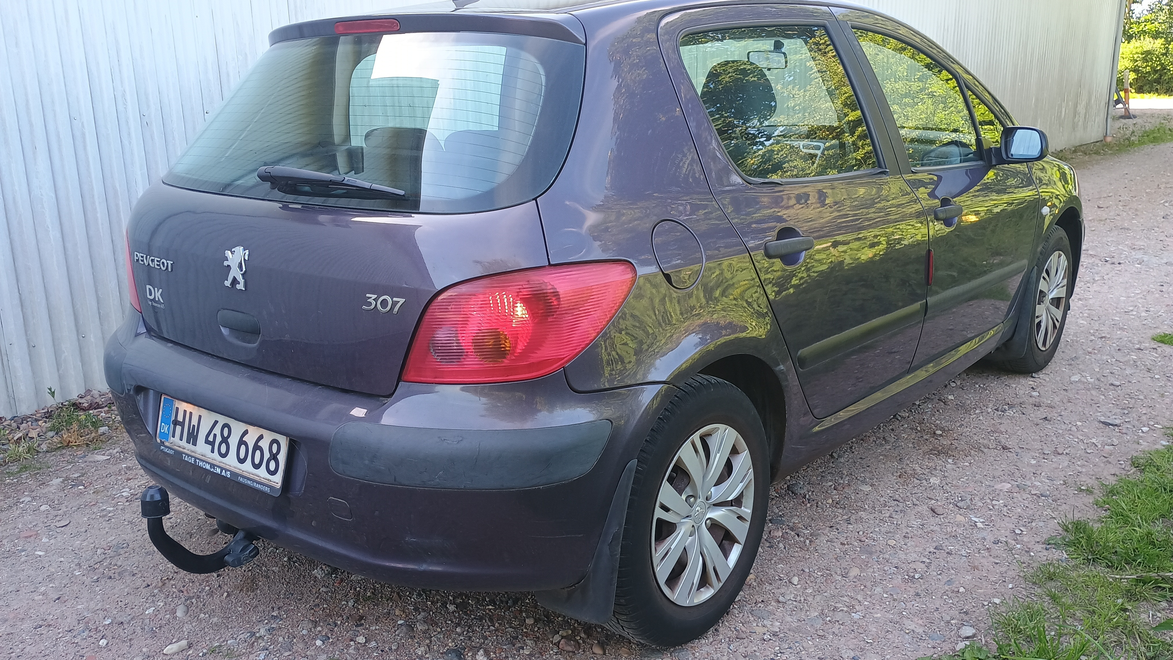 Lilla Peugeot 307 fra 2003