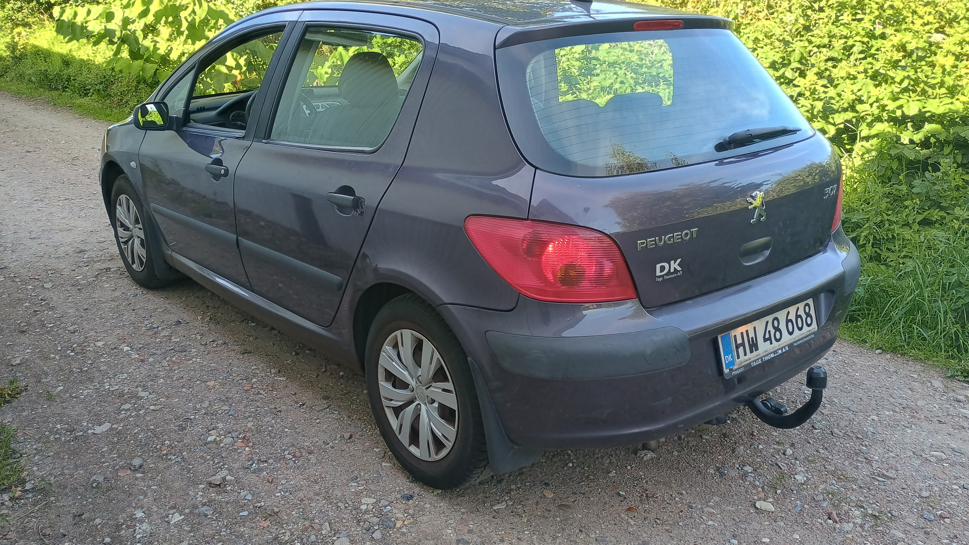 Lilla Peugeot 307 fra 2003