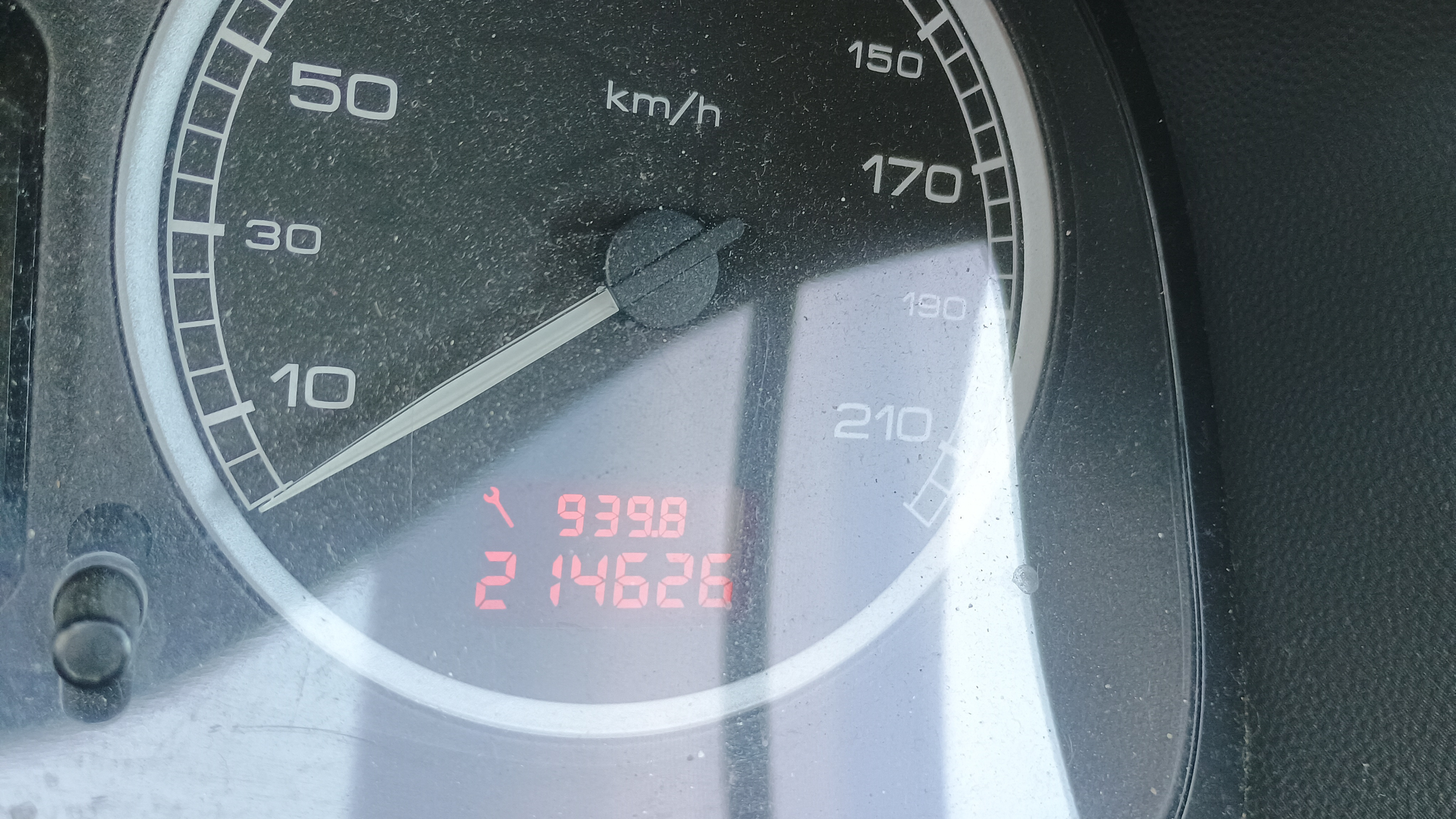 Lilla Peugeot 307 fra 2003