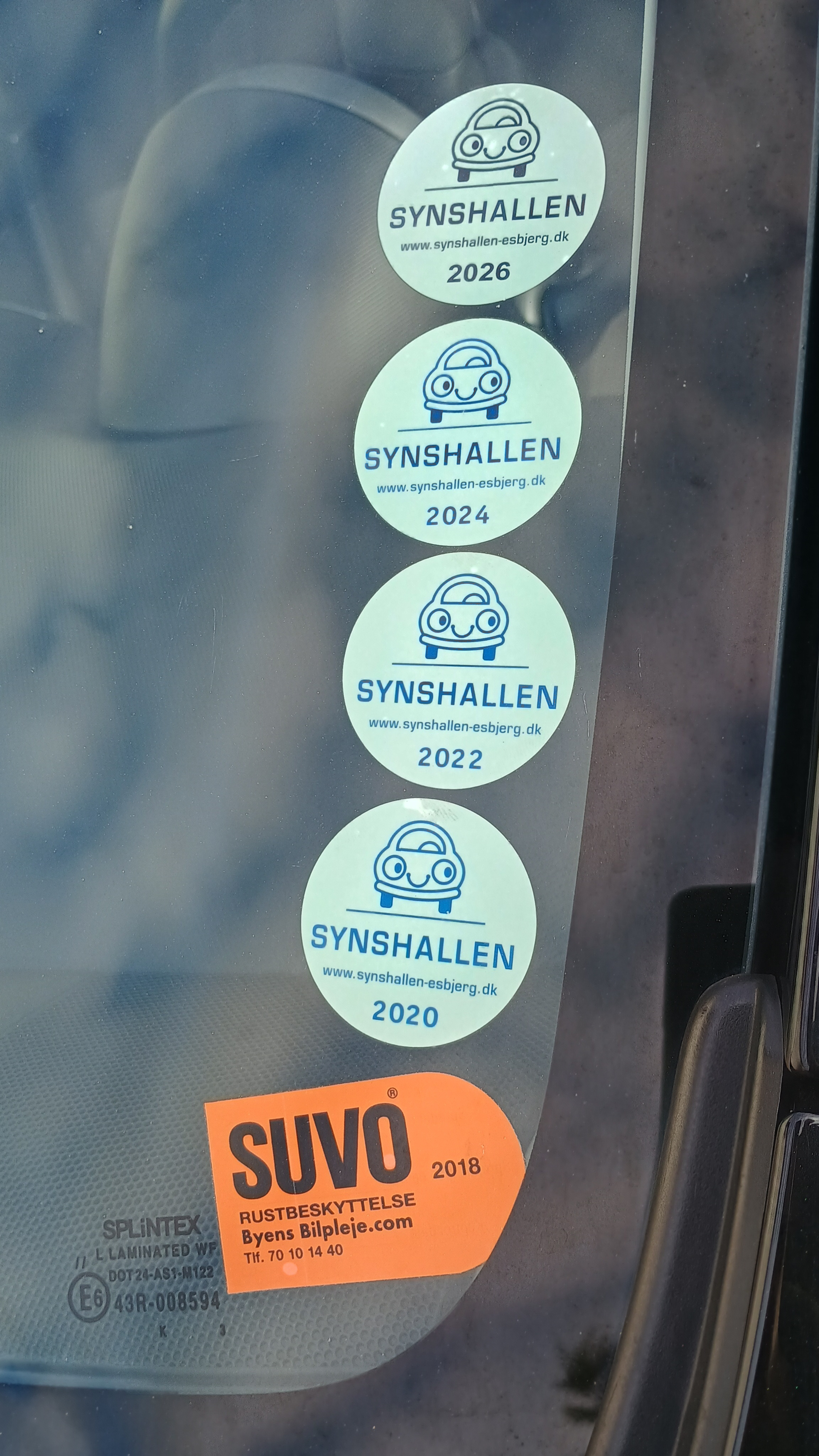 Sort Toyota Aygo fra 2014