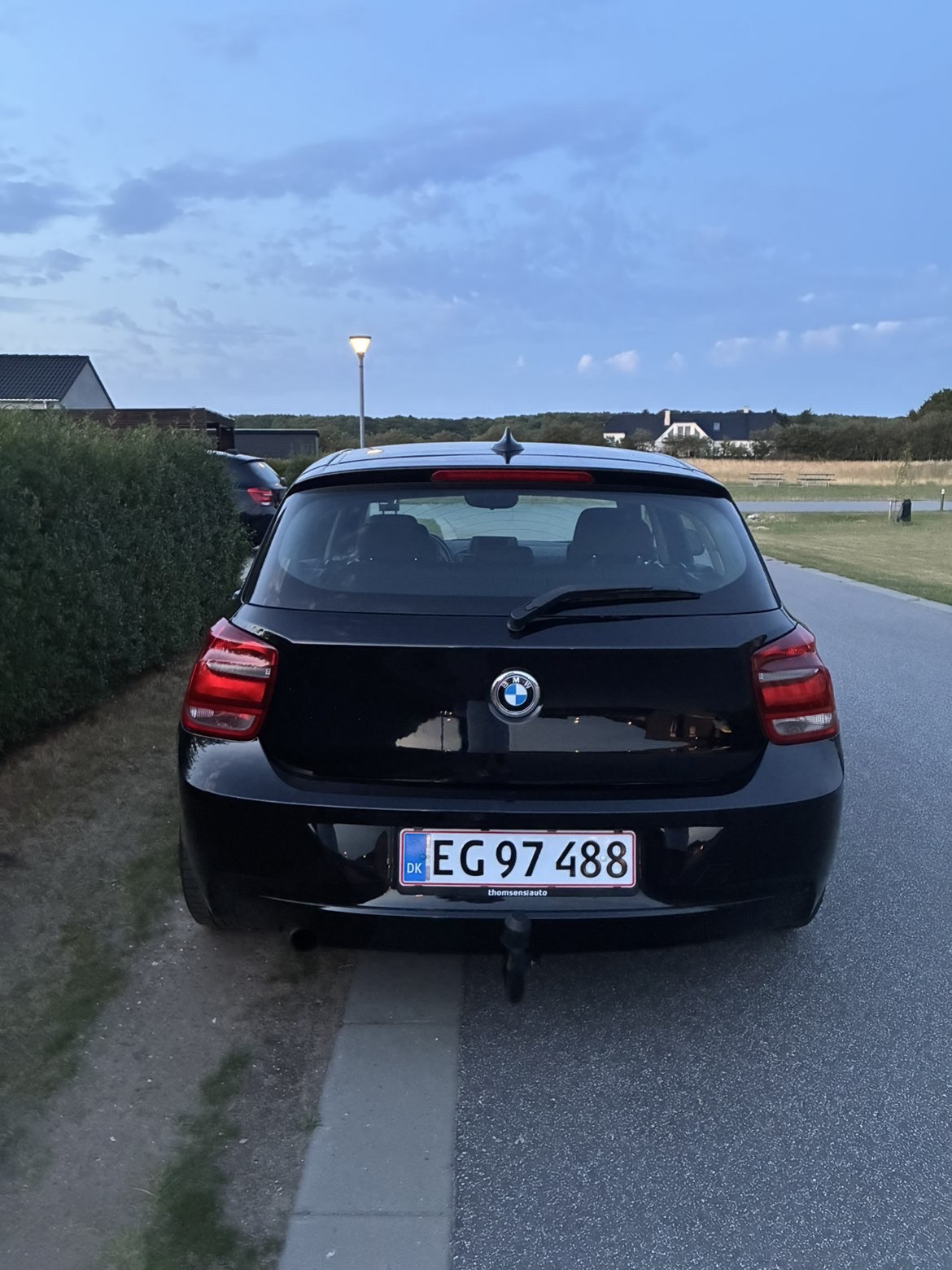 Sort BMW 1-Serie fra 2013