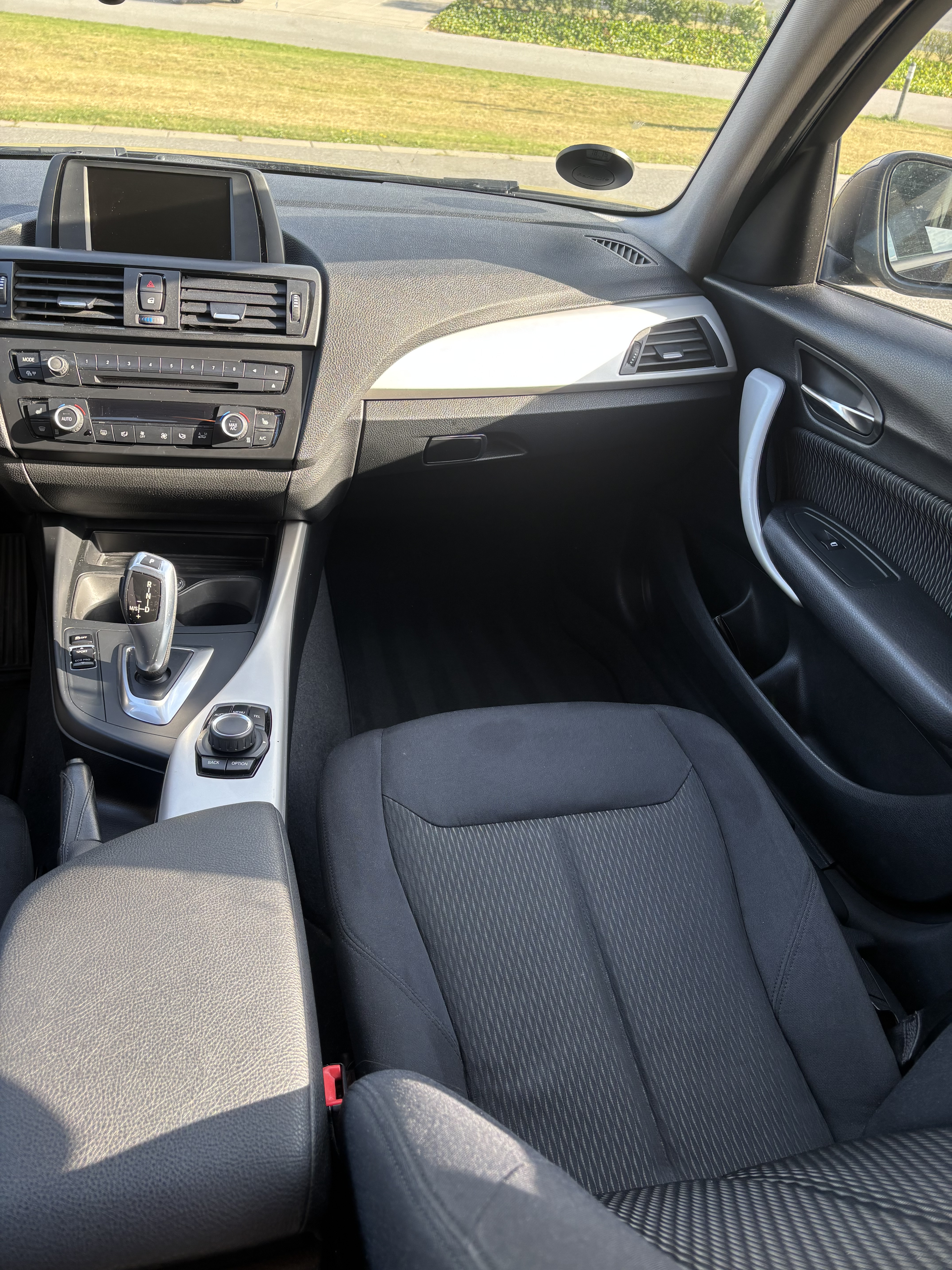 Sort BMW 1-Serie fra 2013