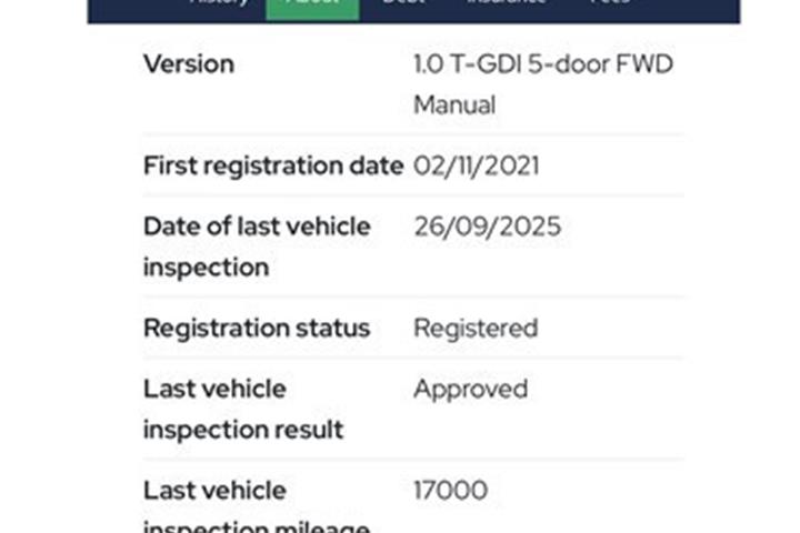 undefined Hyundai i20 fra 2021