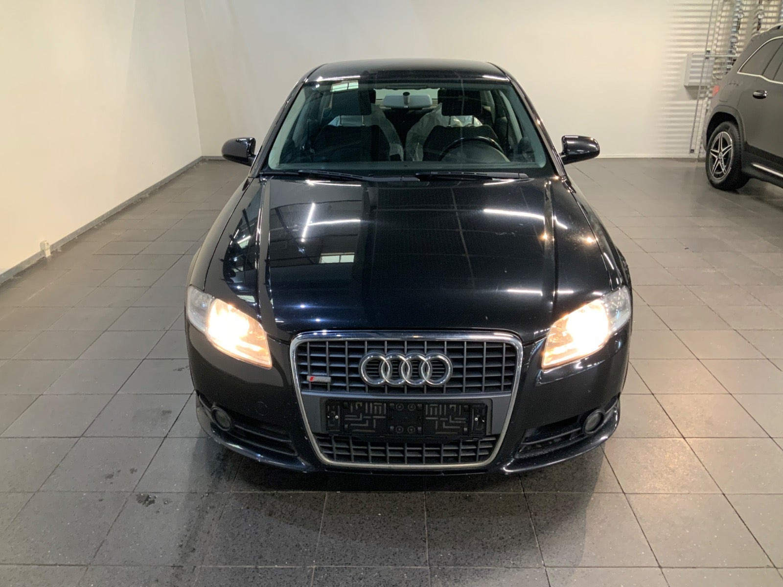 Sort Audi A4 fra 2007