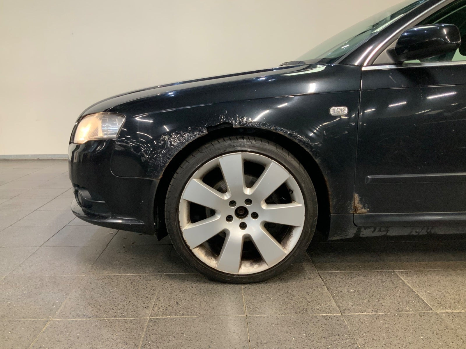 Sort Audi A4 fra 2007