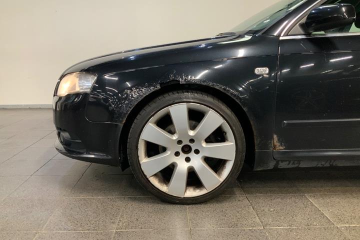 Sort Audi A4 fra 2007