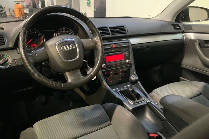 Sort Audi A4 fra 2007