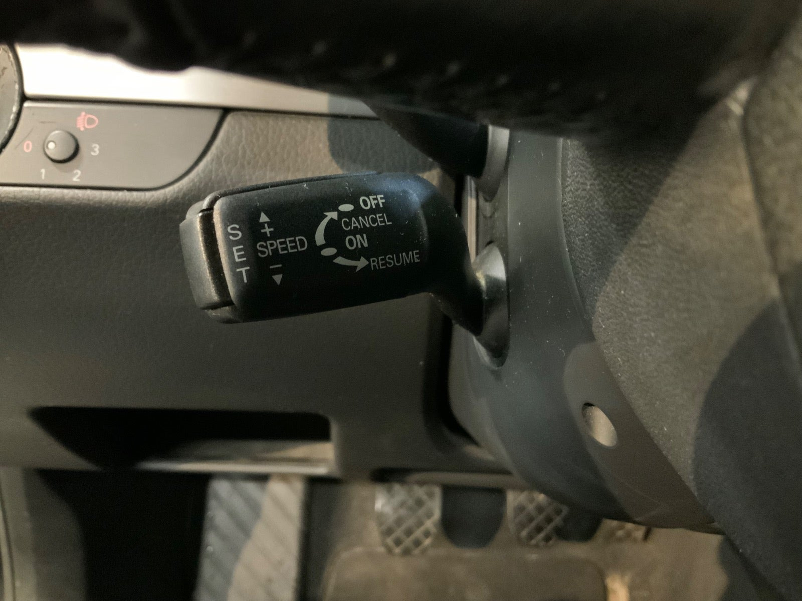 Sort Audi A4 fra 2007