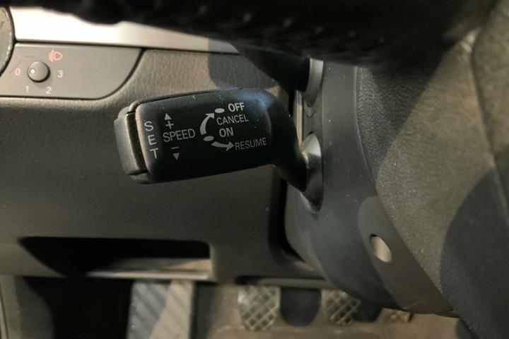 Sort Audi A4 fra 2007