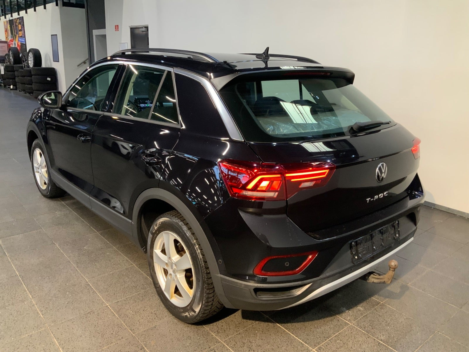 Sort VW T-Roc fra 2022