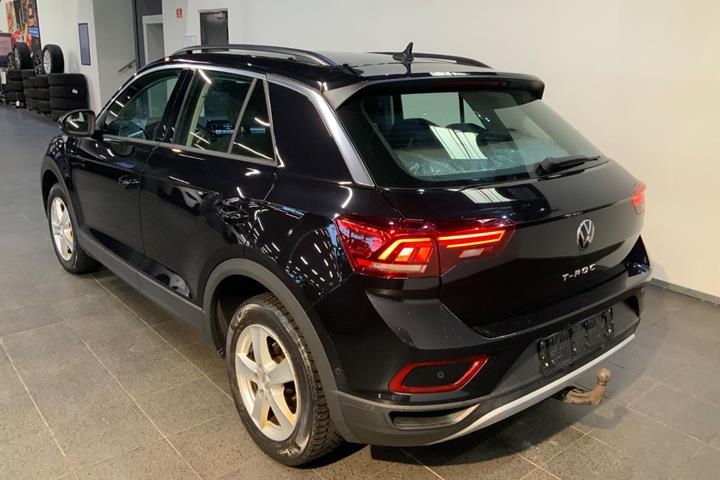 Sort VW T-Roc fra 2022