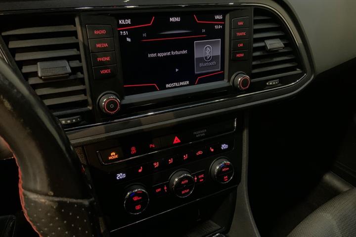 Hvid Seat Leon fra 2016