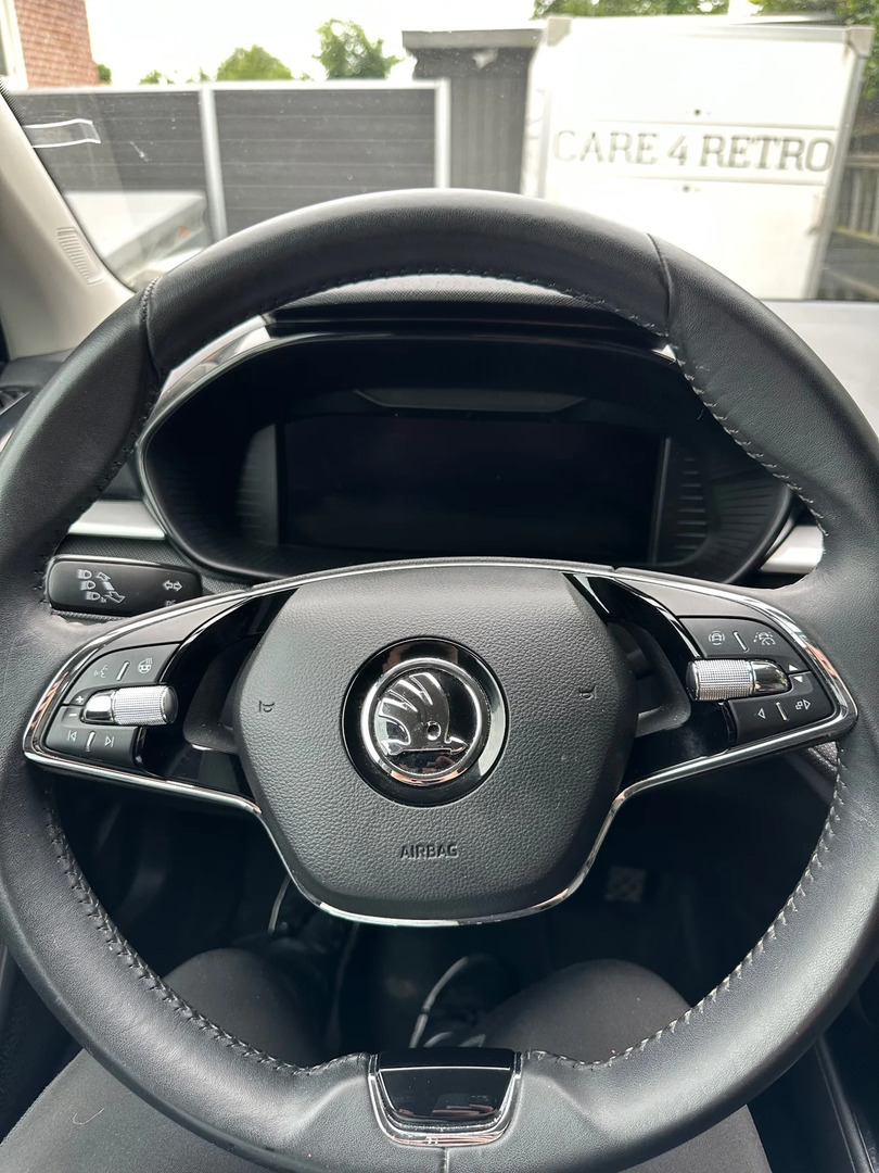 Sort Skoda Fabia fra 2023
