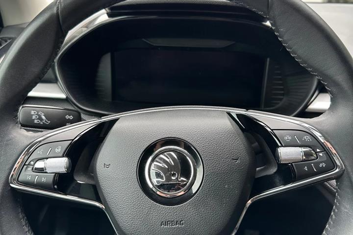 Sort Skoda Fabia fra 2023