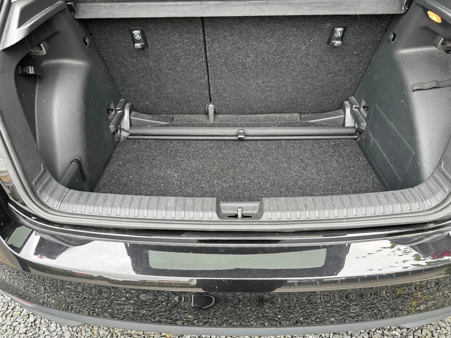 Sort Skoda Fabia fra 2023