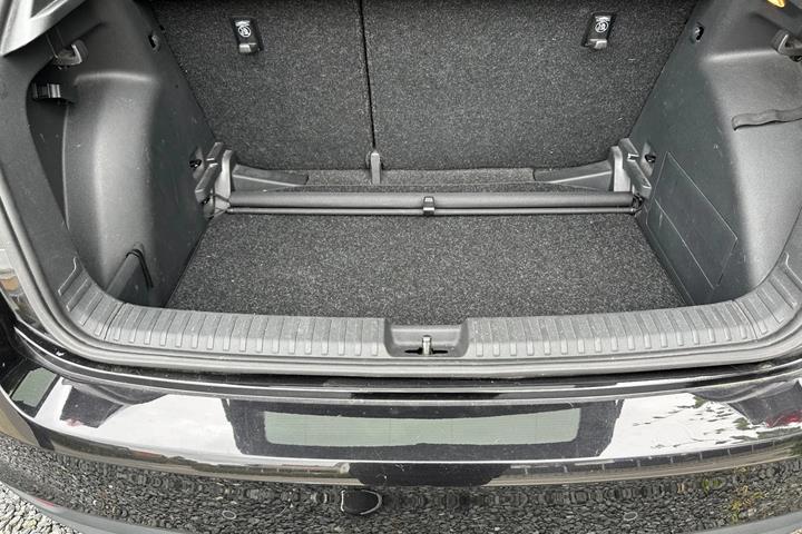 Sort Skoda Fabia fra 2023