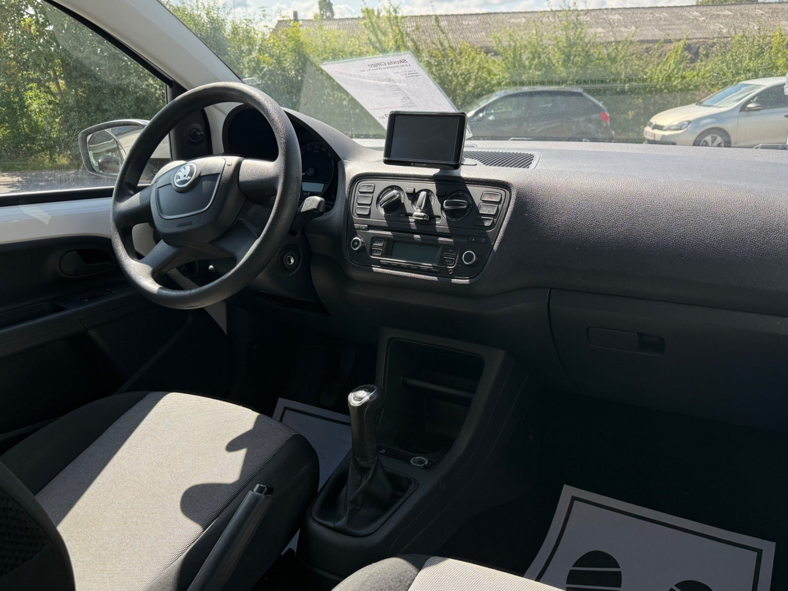 Grøn Skoda Citigo fra 2013