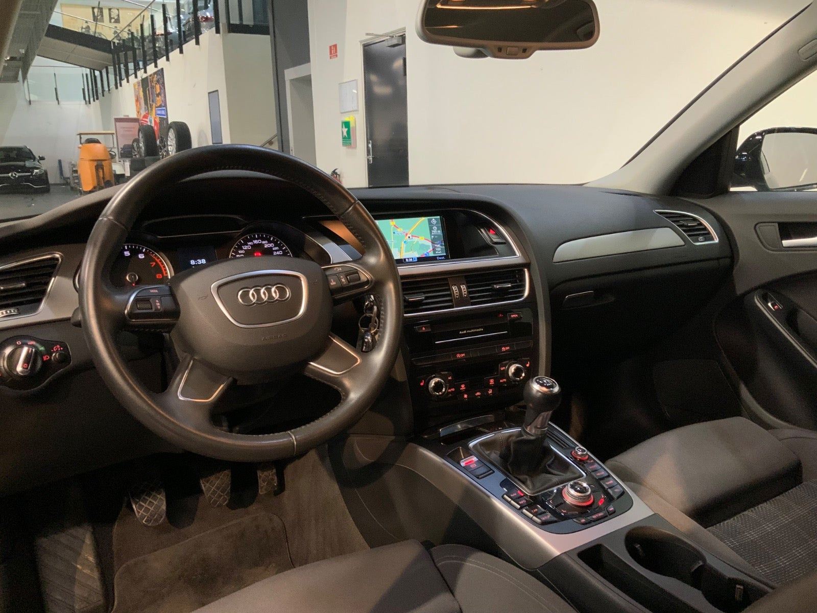 Sort Audi A4 fra 2014