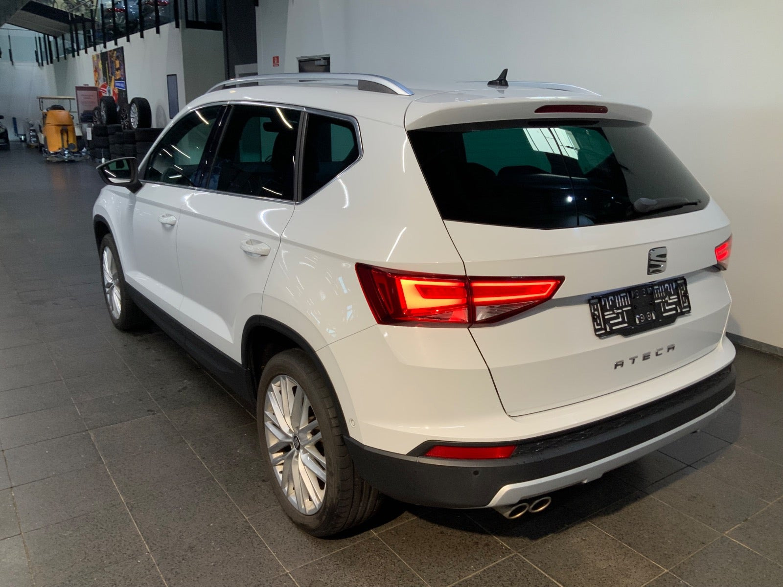 Hvid Seat Ateca fra 2019