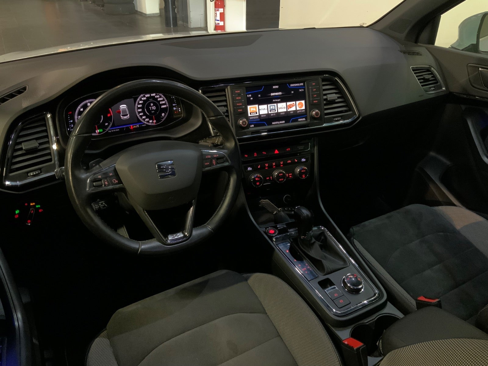 Hvid Seat Ateca fra 2019