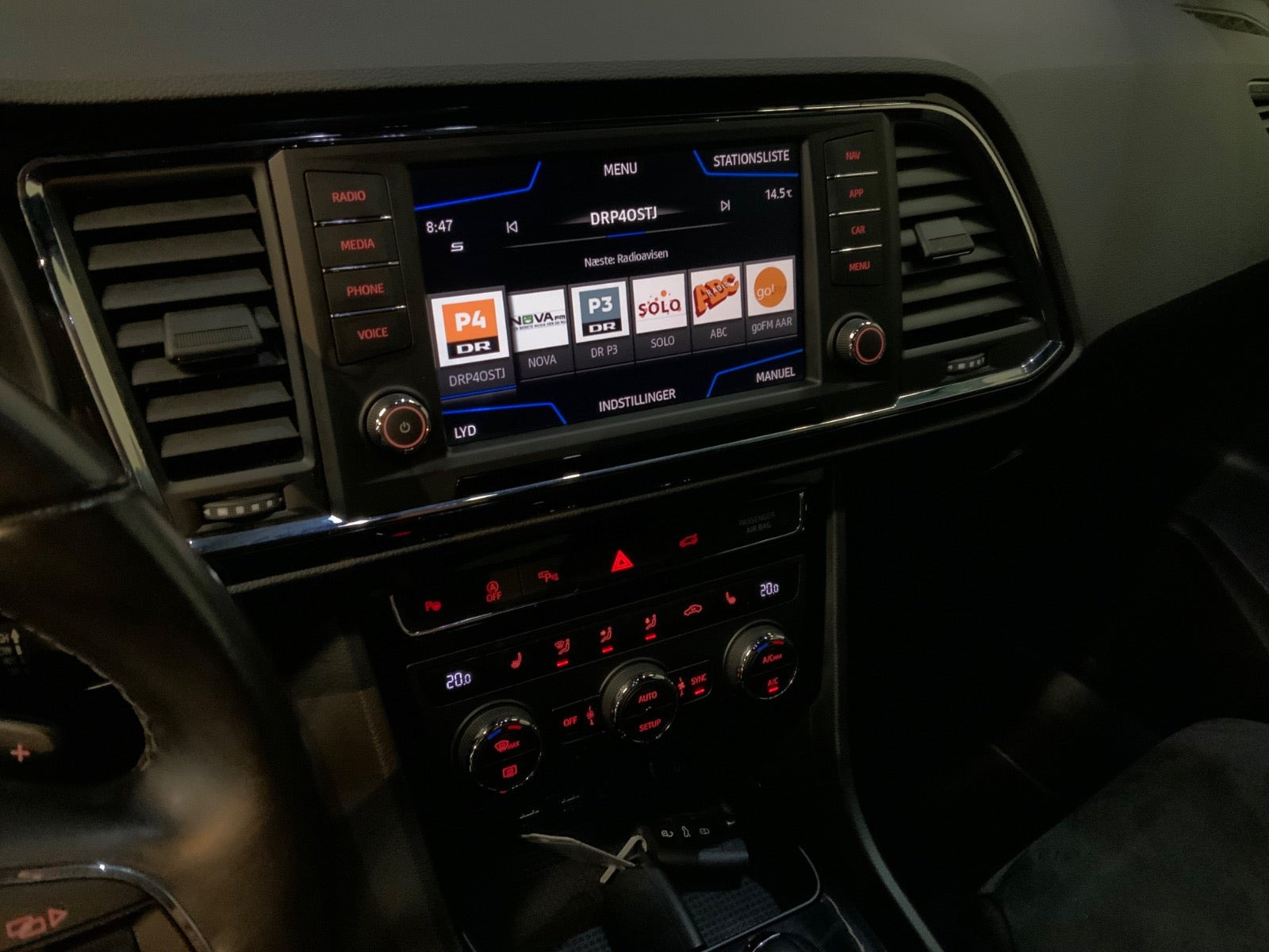 Hvid Seat Ateca fra 2019