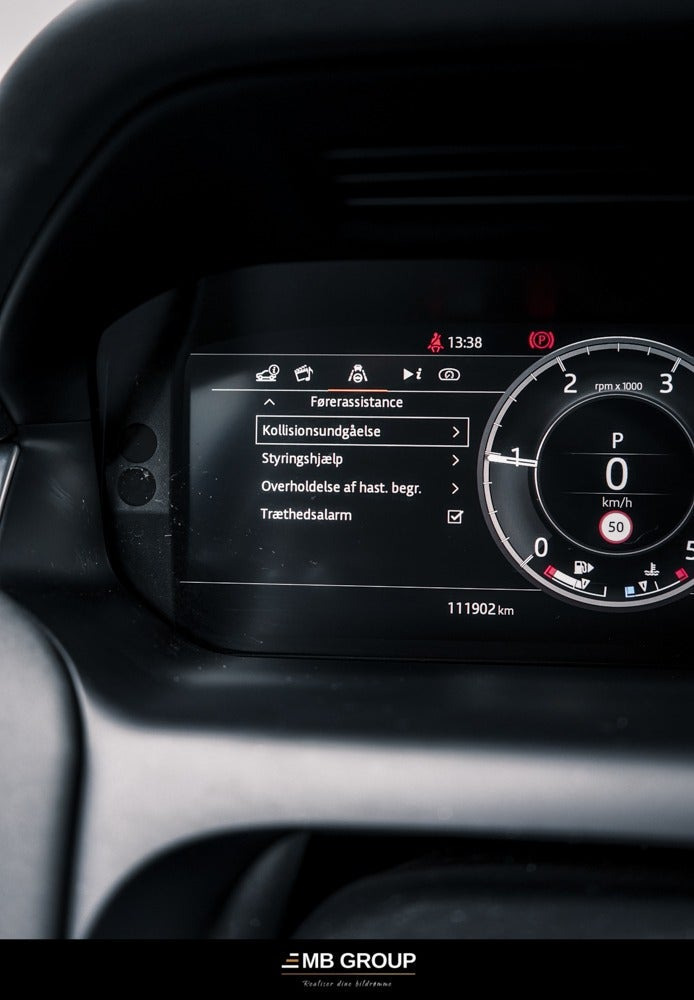 Grå Land Rover Discovery Sport fra 2019