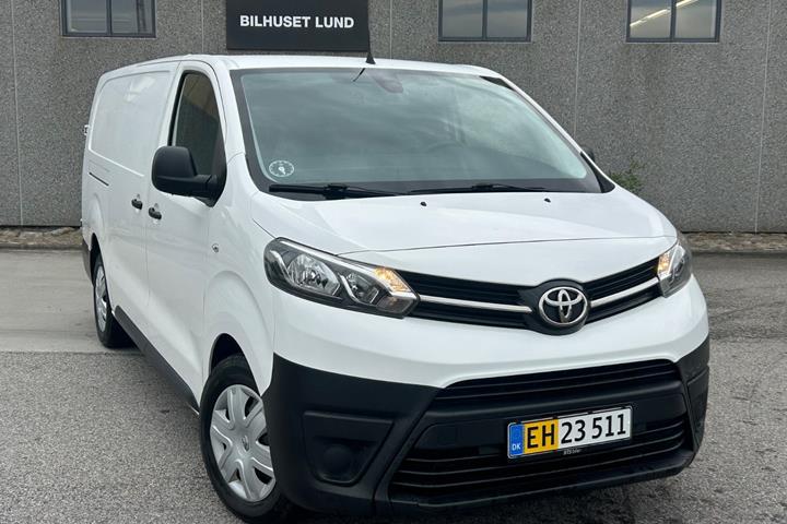 Hvid Toyota ProAce fra 2020