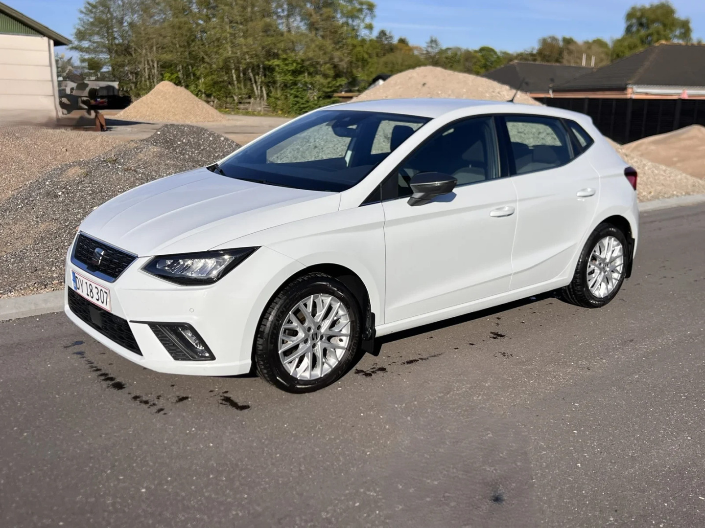 Hvid Seat Ibiza fra 2022