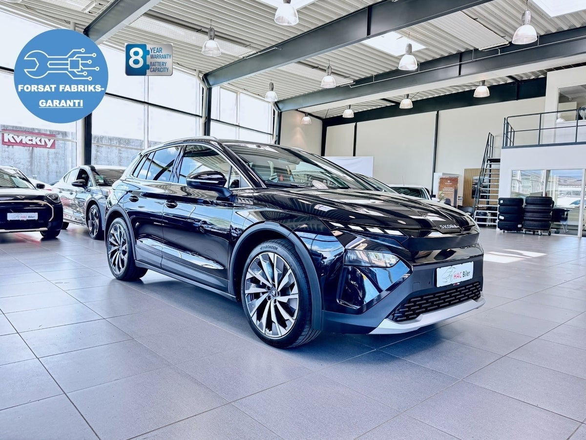 Sort Skoda Elroq fra 2025