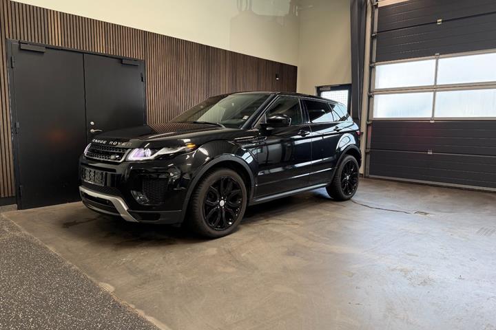 Sort Land Rover Range Rover evoque fra 2018