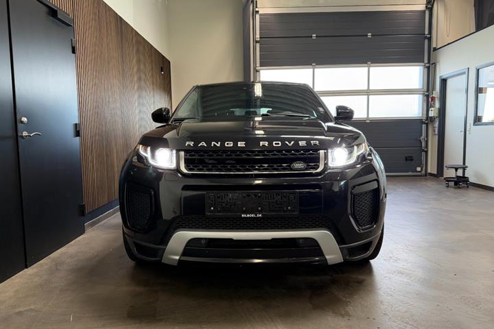 Sort Land Rover Range Rover evoque fra 2018