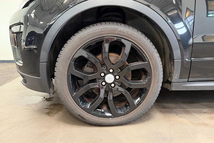Sort Land Rover Range Rover evoque fra 2018