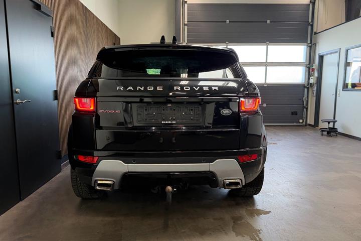 Sort Land Rover Range Rover evoque fra 2018