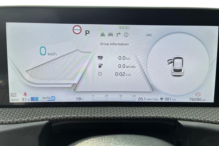 Hvid Kia EV6 fra 2023
