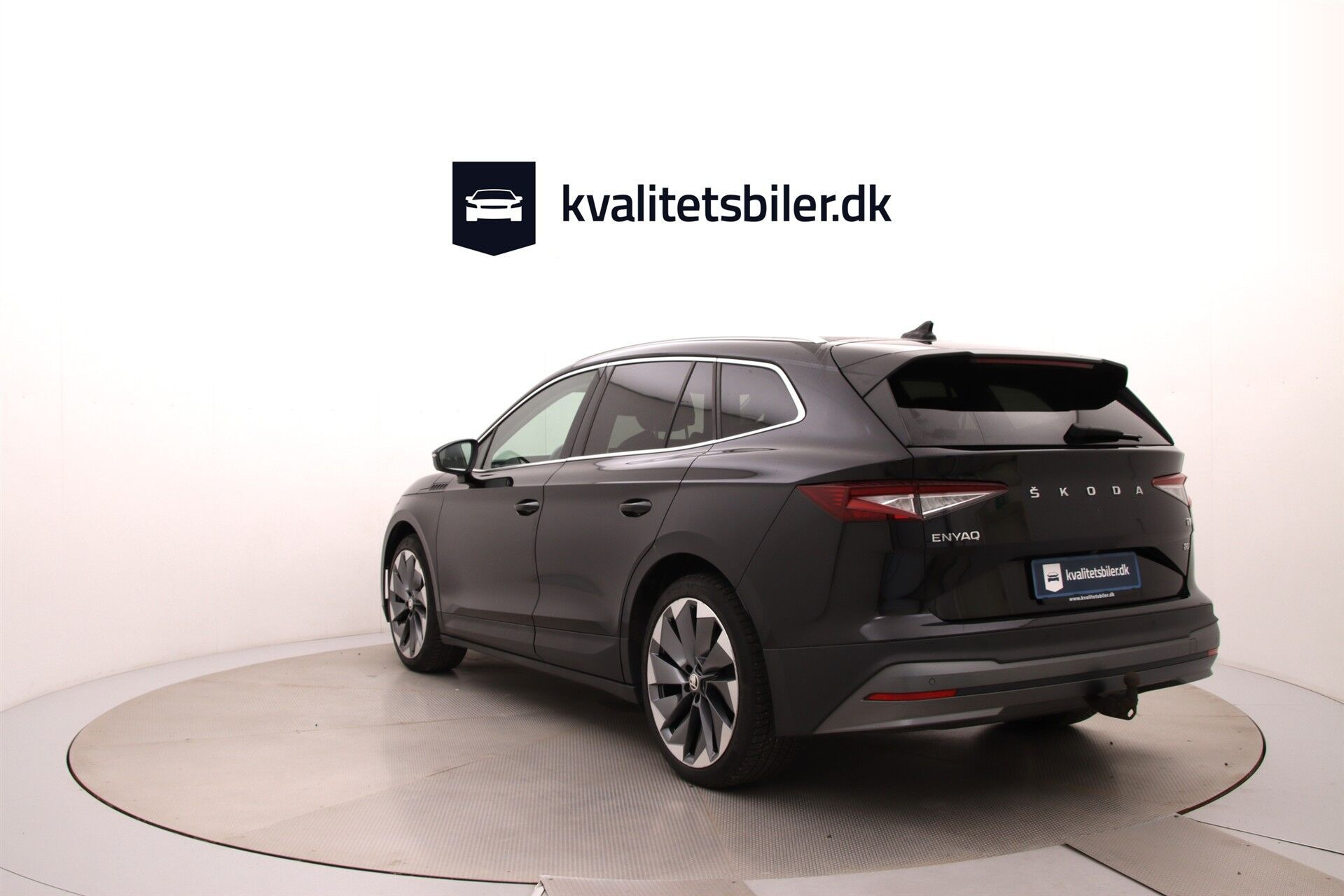 Sort Skoda Enyaq fra 2021