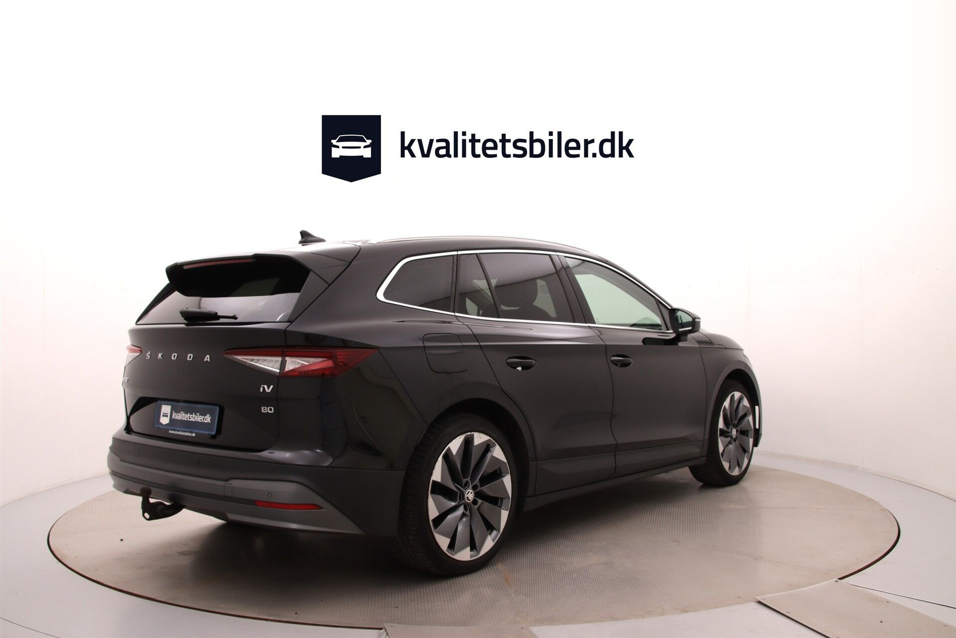 Sort Skoda Enyaq fra 2021