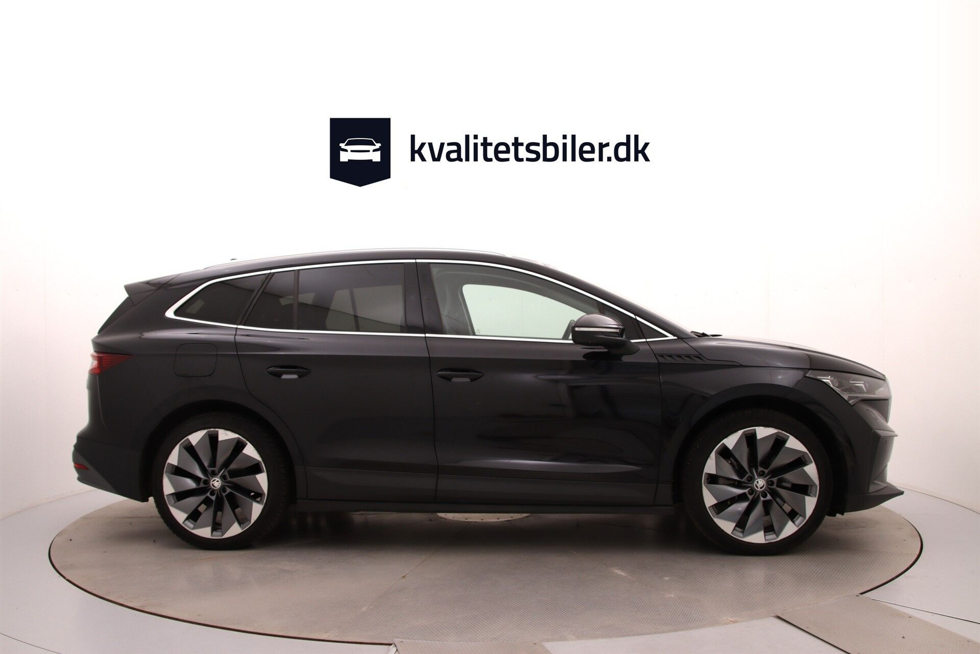 Sort Skoda Enyaq fra 2021