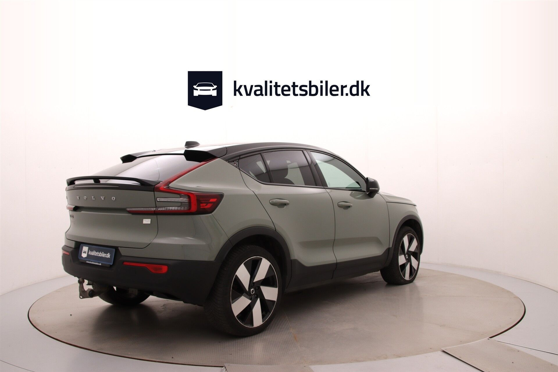 Grøn Volvo C40 fra 2022