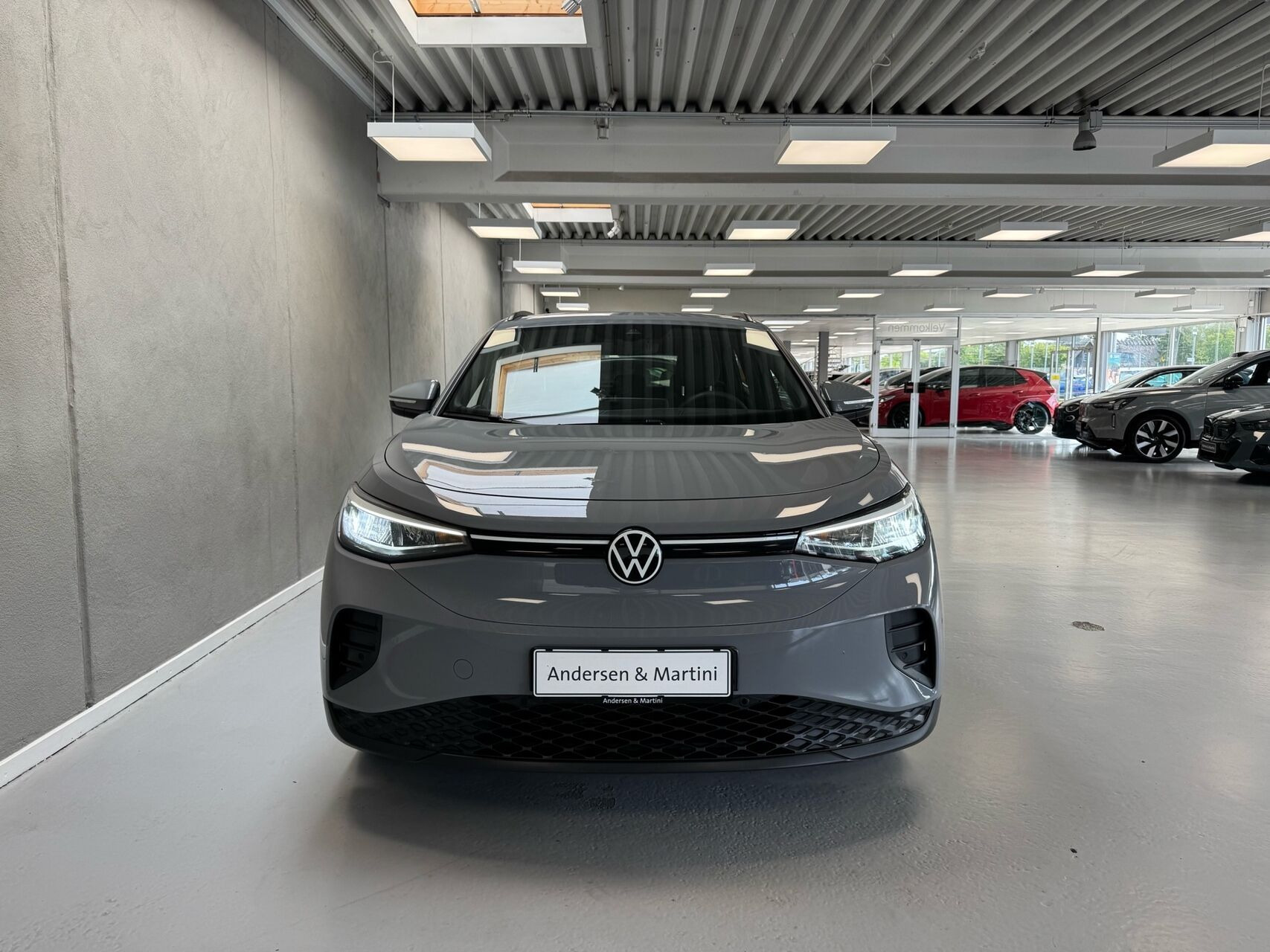 Grå VW ID.4 fra 2022