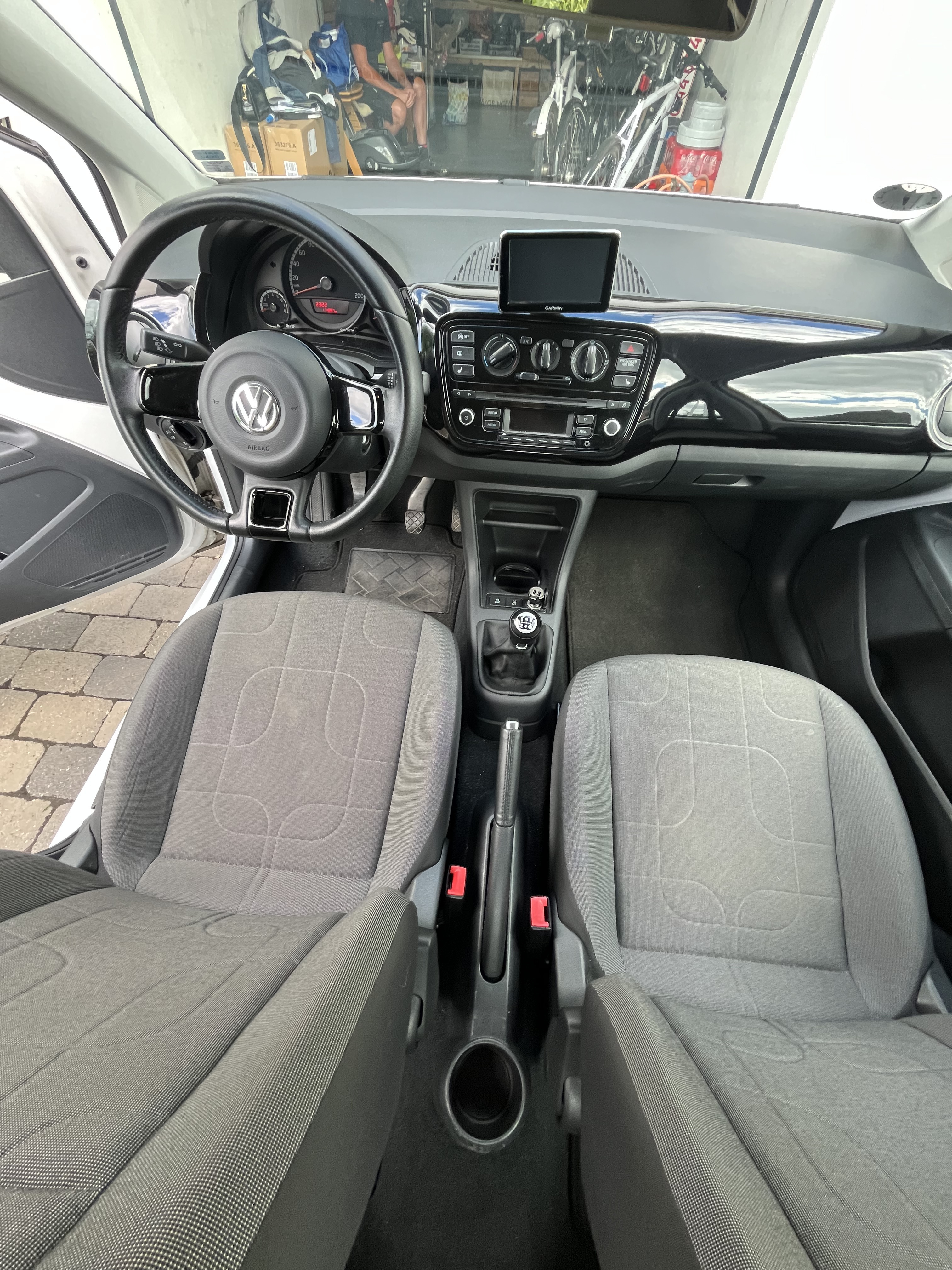 Hvid VW UP! fra 2014