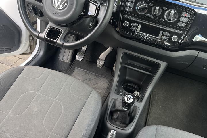 Hvid VW UP! fra 2014