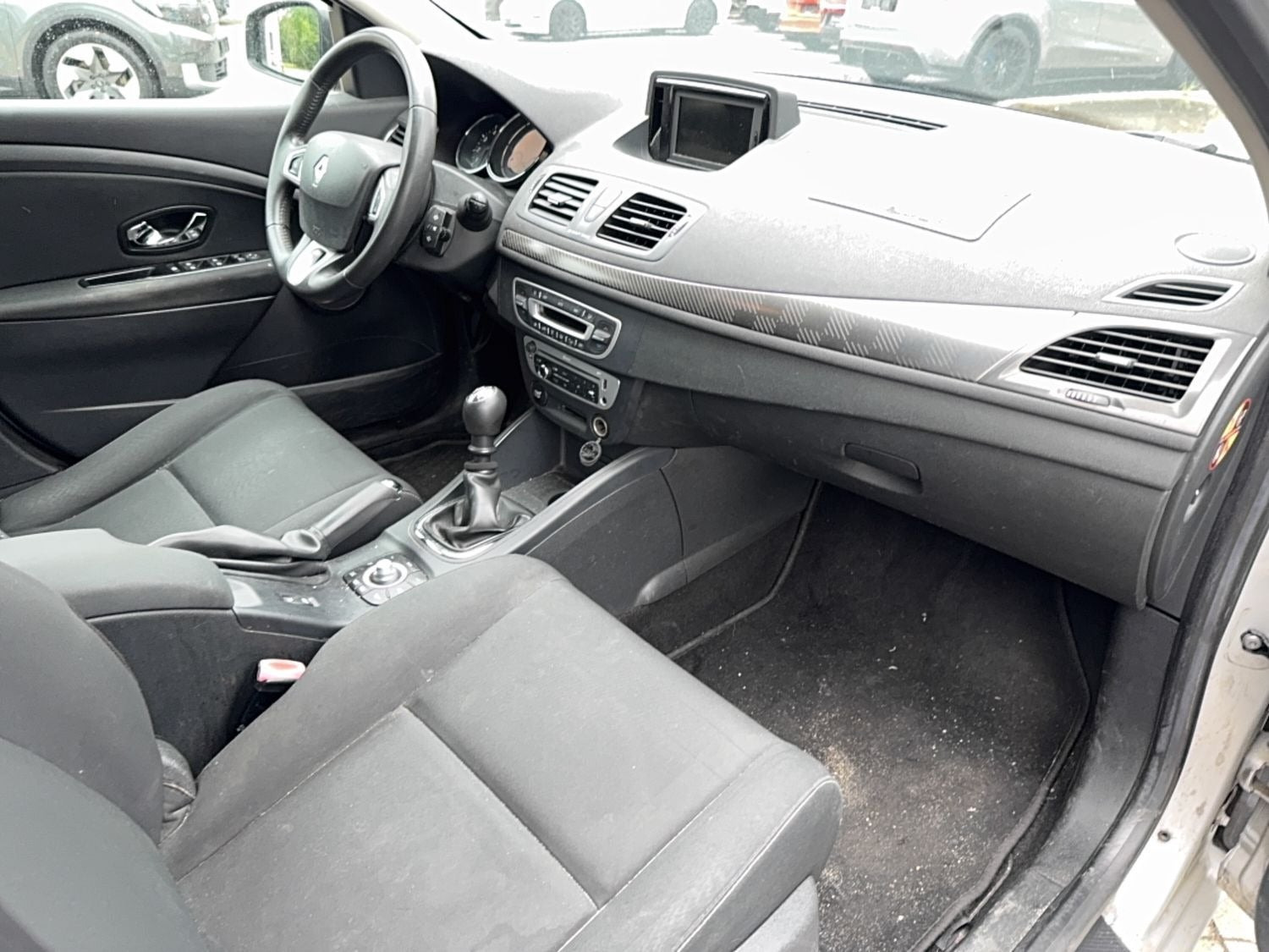 Sølv Renault Megane III fra 2012