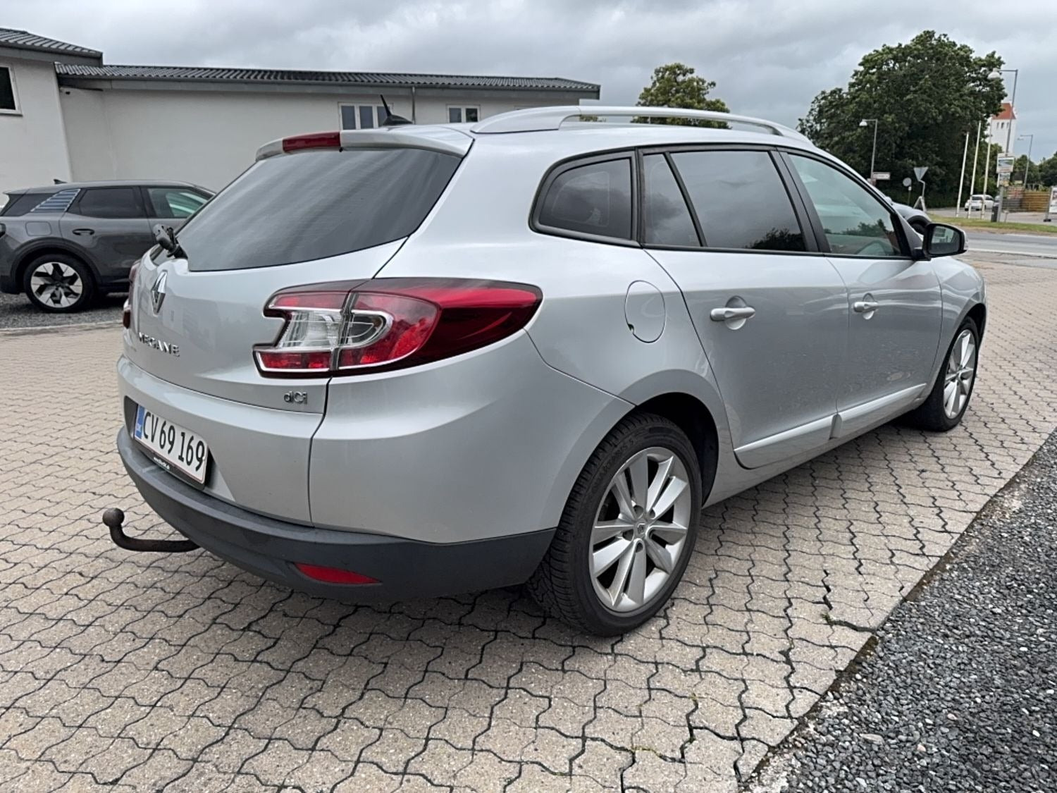Sølv Renault Megane III fra 2012