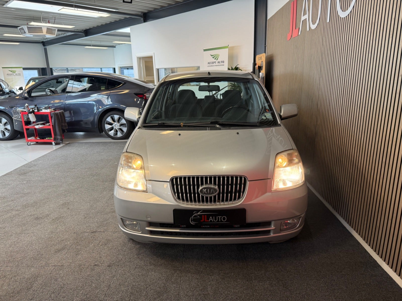 Sølv Kia Picanto fra 2005