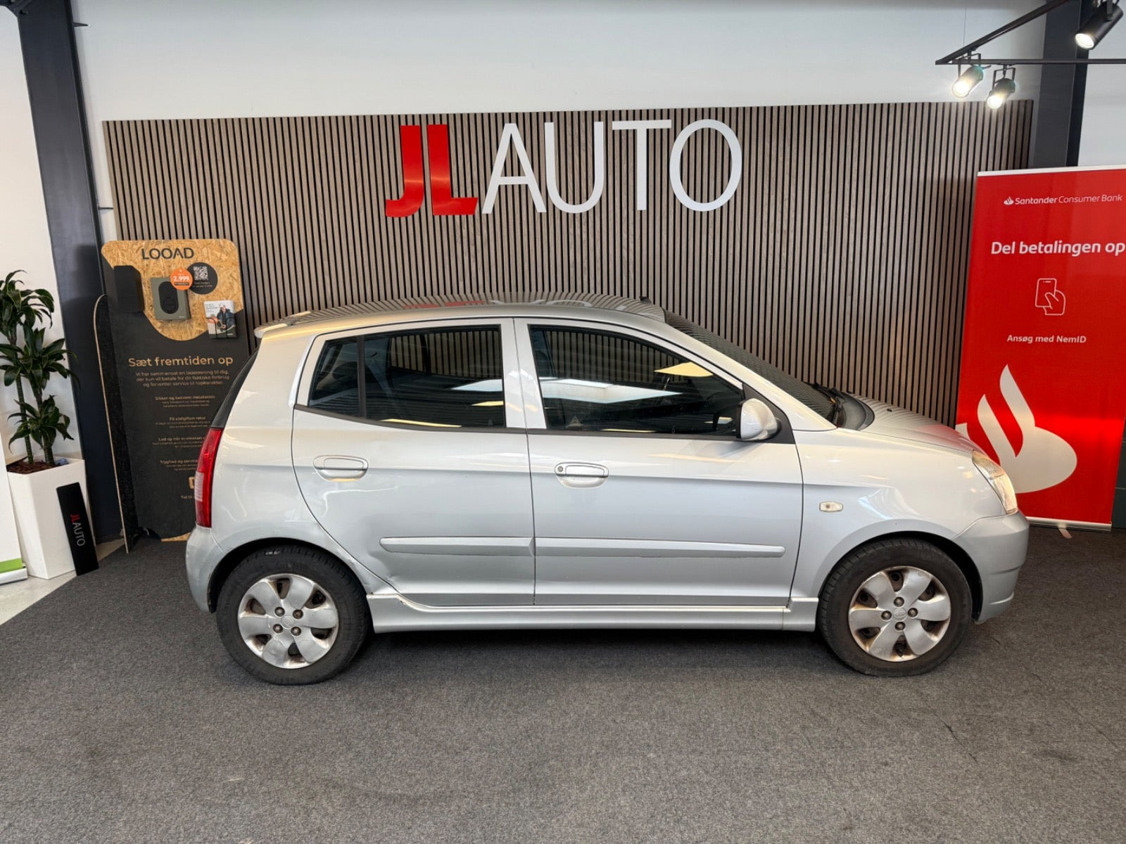 Sølv Kia Picanto fra 2005