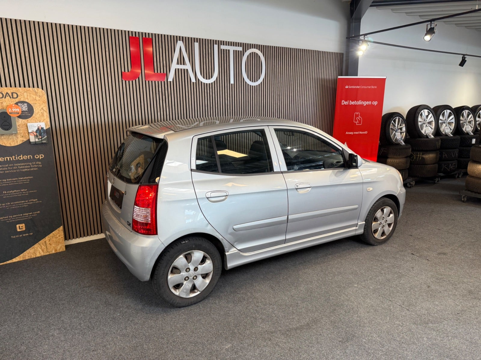 Sølv Kia Picanto fra 2005