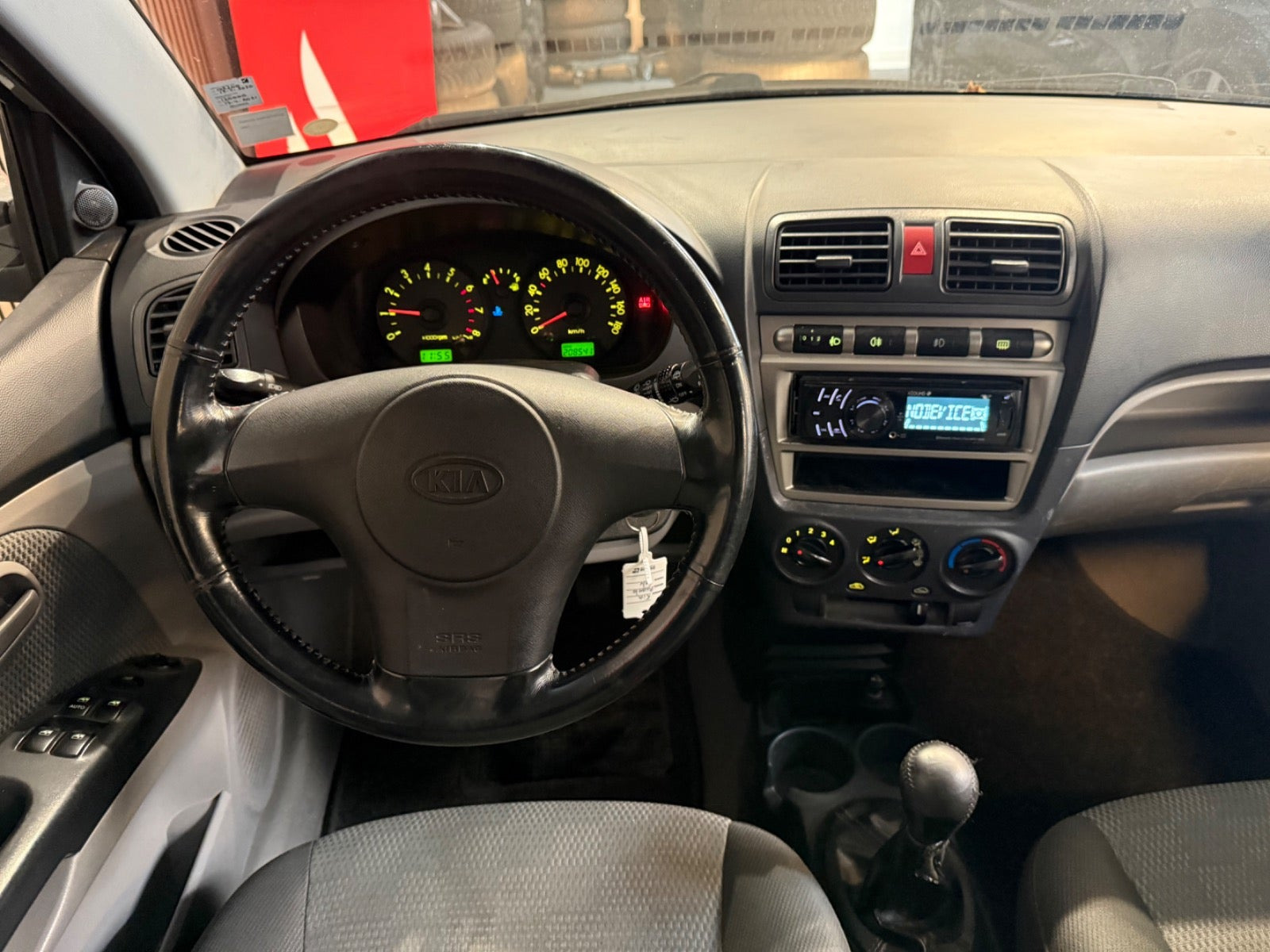Sølv Kia Picanto fra 2005