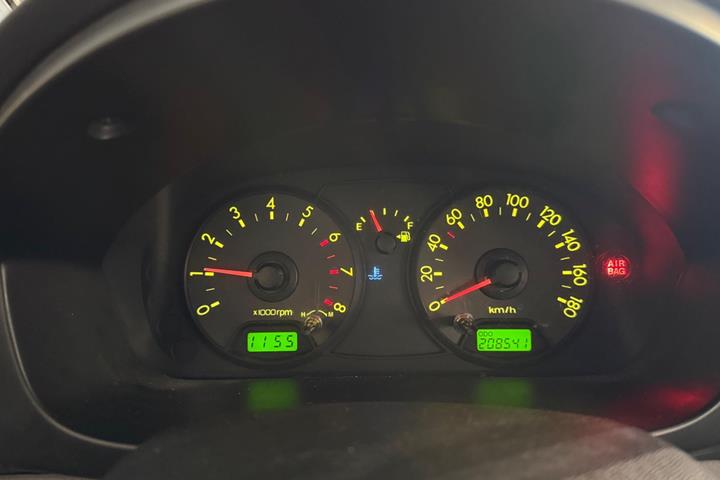 Sølv Kia Picanto fra 2005