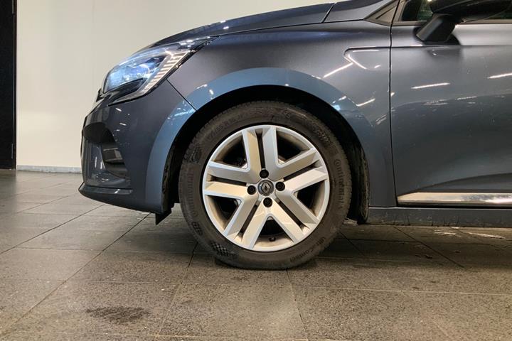 Grå Renault Clio V fra 2021